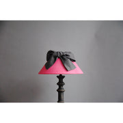 Lampe de Plancher Vintage, Lampe de Sol Verticale Abat-Jour Rose framboise Romantique, Lampe sur Pied Bois, Lampadaire Lampe Lecture Salon