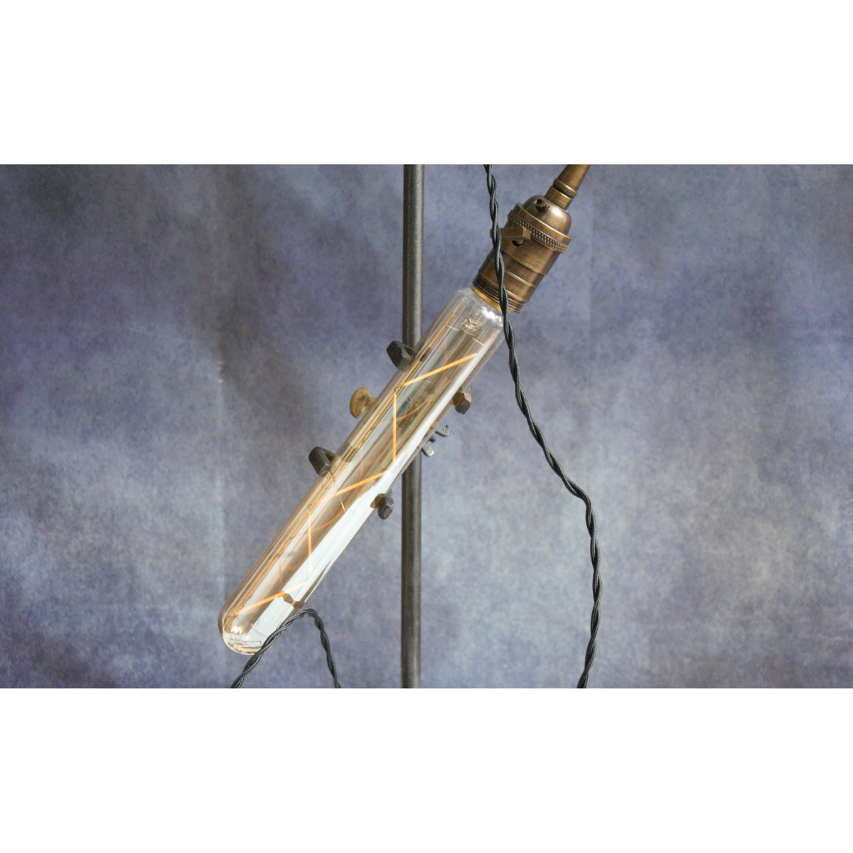 Laboratory Science Industrial Table Light Lamp Gift for Teacher, Steampunk Antique Industrial Floor Lamp Decor, Retirement Gift Ideas