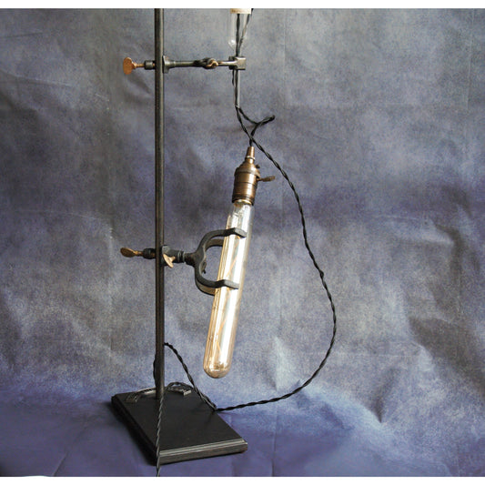 Laboratory Science Industrial Table Light Lamp Gift for Teacher, Steampunk Antique Industrial Floor Lamp Decor, Retirement Gift Ideas