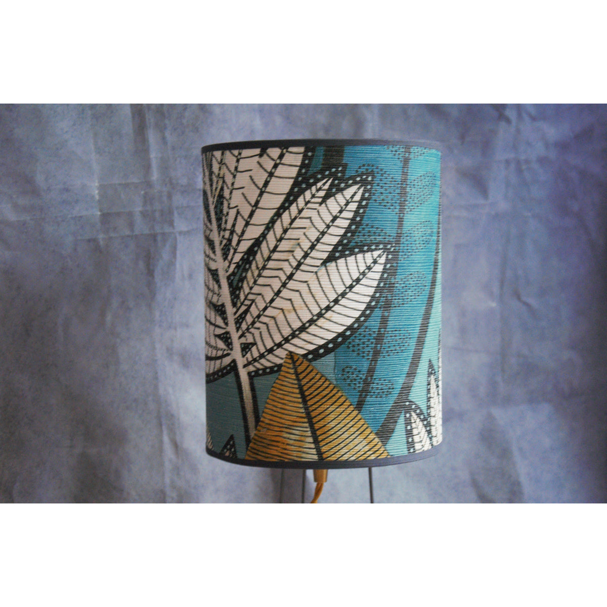 Lampe à poser abat-jour "sabal" papier Casamance.