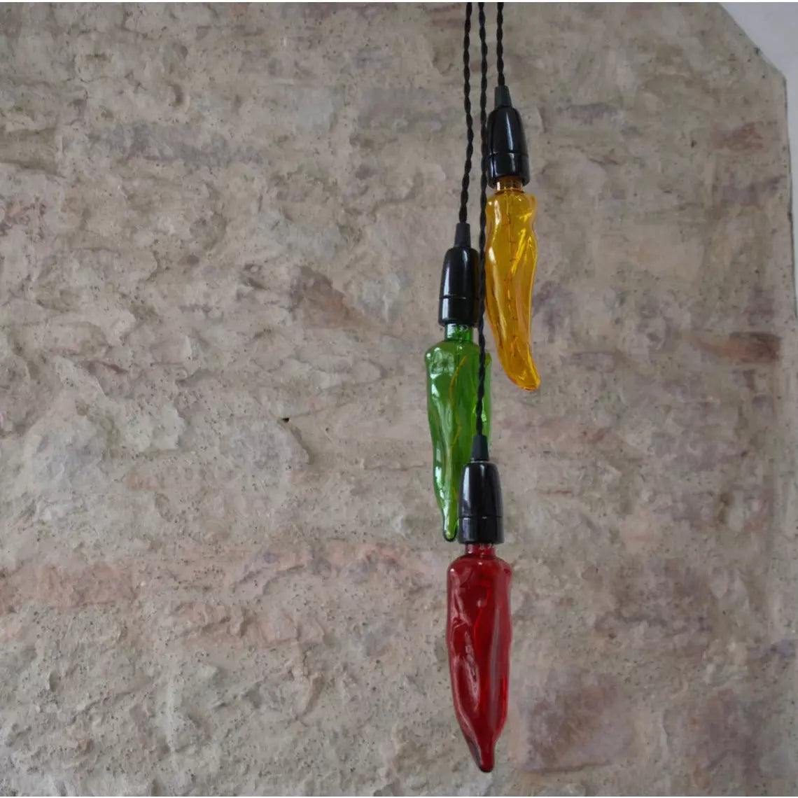 Suspension farandole de piments .