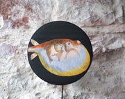Applique murale éclipse Diodon , papier peint Acquario Cole and Son.