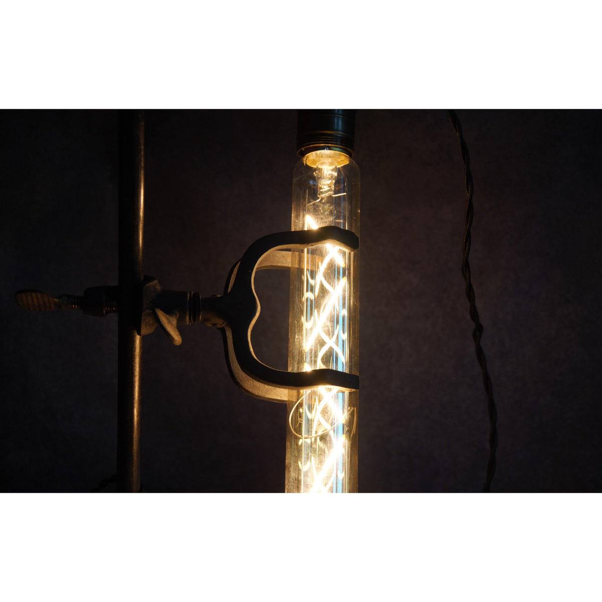 Laboratory Science Industrial Table Light Lamp Gift for Teacher, Steampunk Antique Industrial Floor Lamp Decor, Retirement Gift Ideas