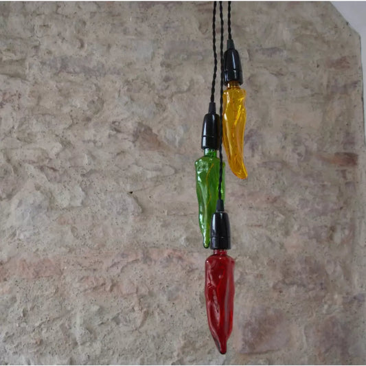 Suspension farandole de piments .