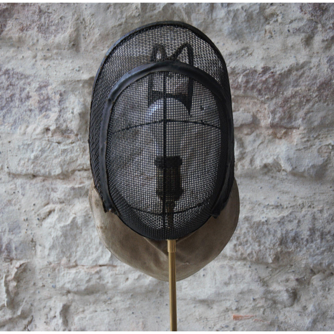 Ancien casque d'escrime vintage - Collection